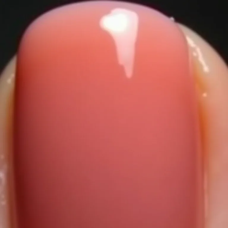 Unhas curtas alongadas com fibra de vidro