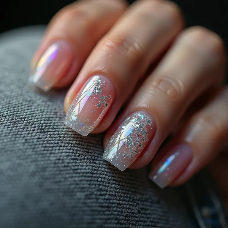 Unhas de cristal quebrado: efeito Tumblr