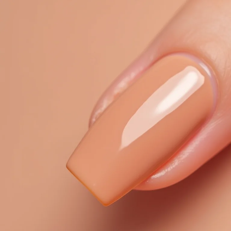 Unhas de gel clarinhas com Cuccio