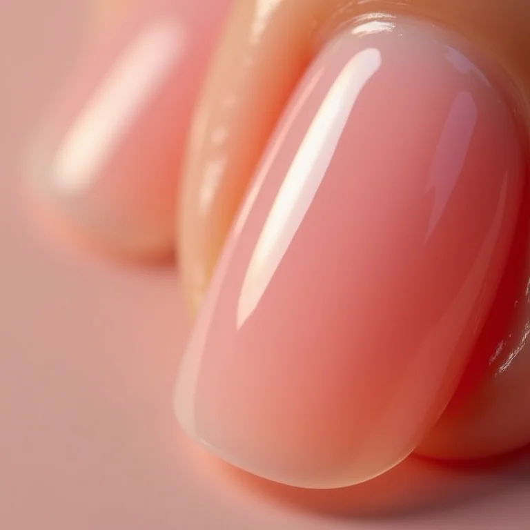 Unhas de gel de construção transparentes