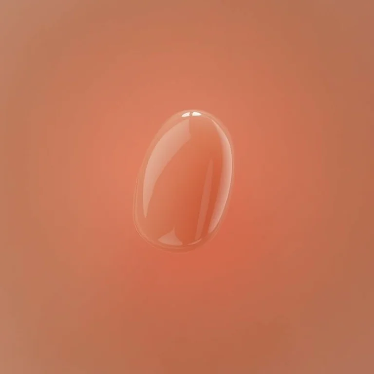 Unhas de gel discretas e elegantes