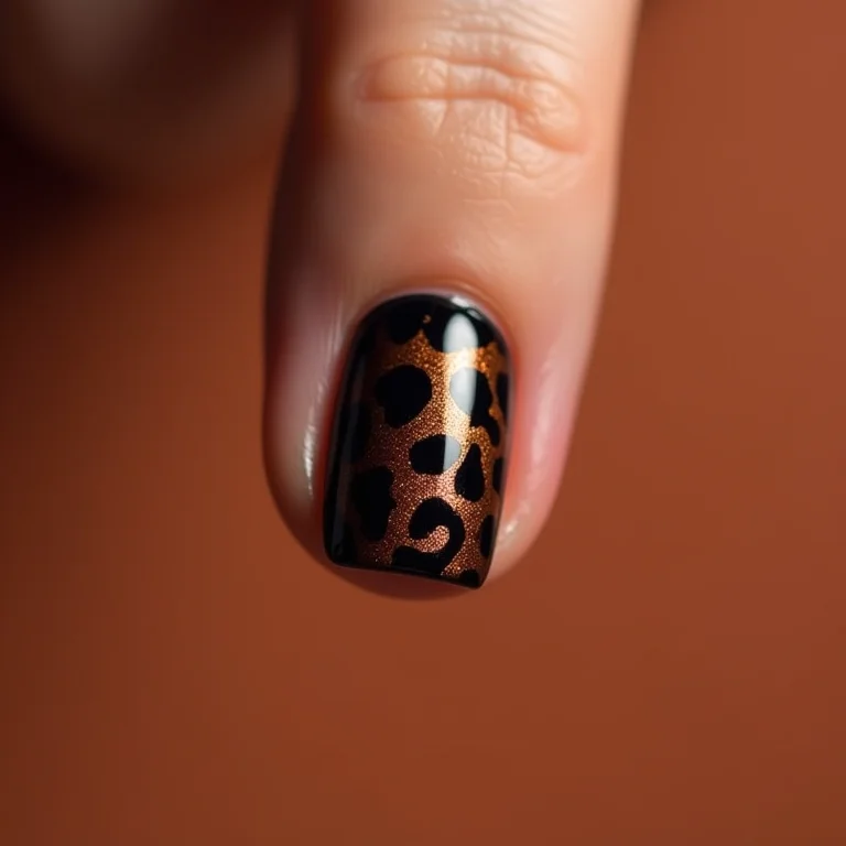 Unhas de oncinha com filha única.