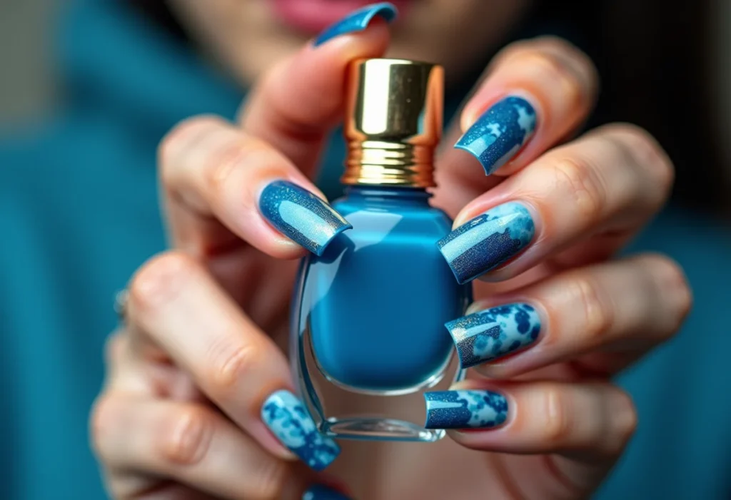 Unhas decoradas azuis: 5 ideias incríveis