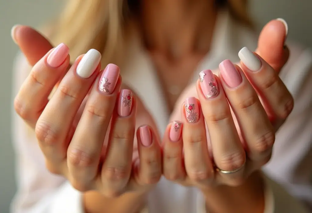 Unhas decoradas com nail art moderna e fácil