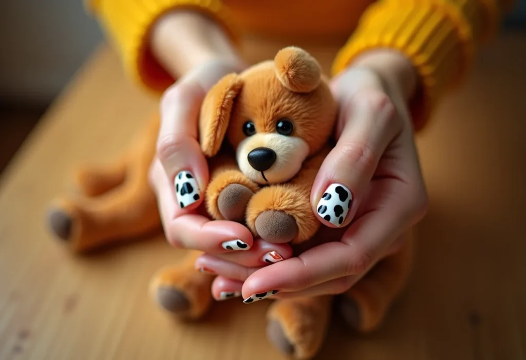 Unhas de cachorrinho: a nail art mais fofa que você verá hoje Unhas decoradas com tema de cachorrinhos