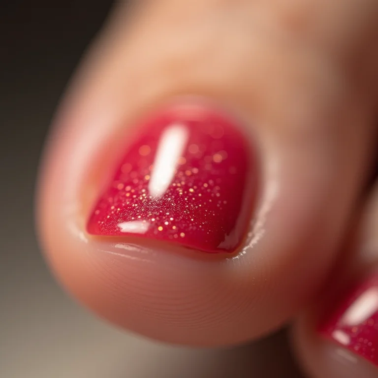 Unhas decoradas nos pés para iniciantes