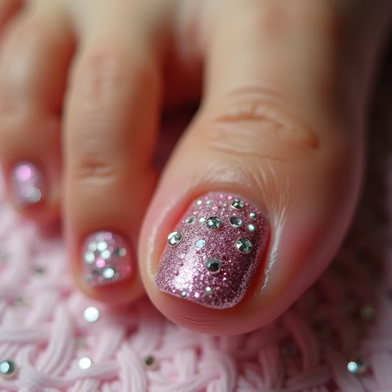 Unhas decoradas para festas e eventos especiais: glamour e sofisticação.