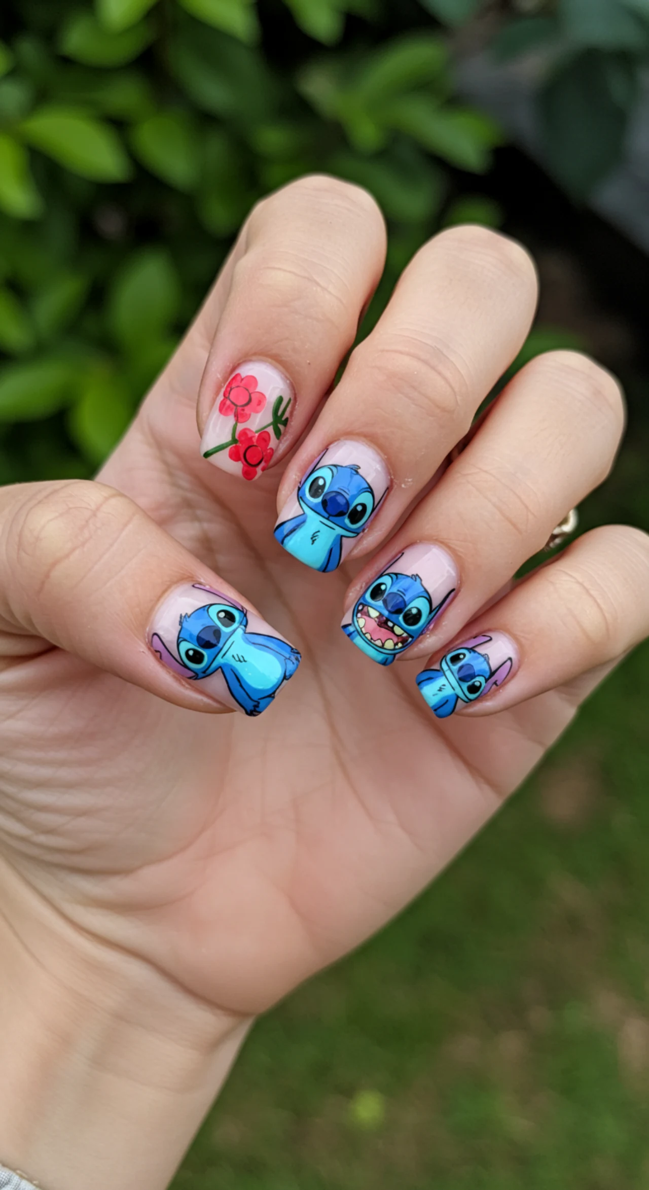 Degradê Havaiano: Cores Tropicais que Evocam as Praias de Lilo & Stitch - detalhe