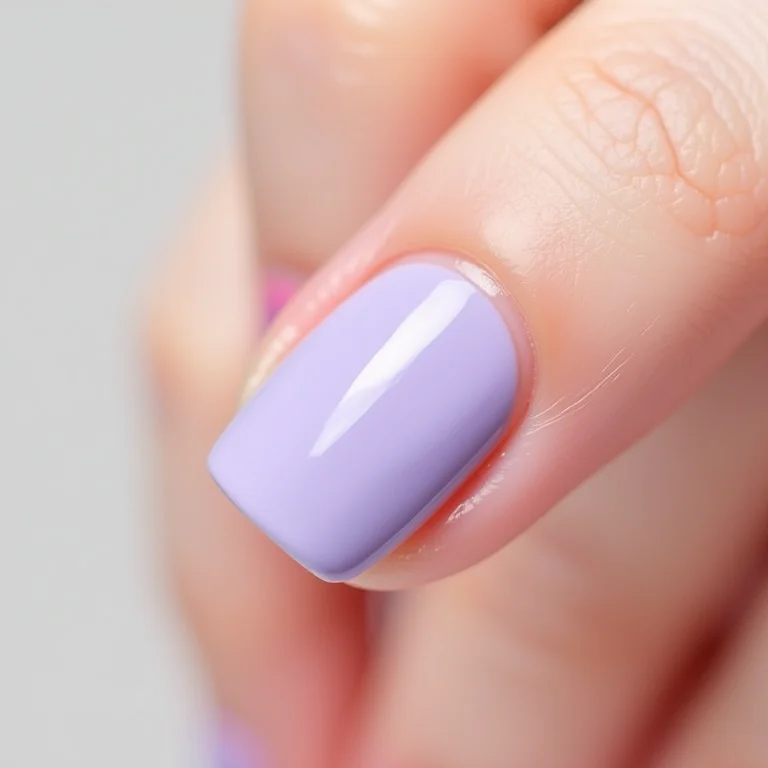 Unhas em tons pastel românticos