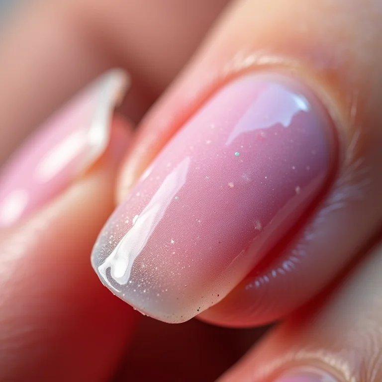 Unhas extremamente desidratadas após uso de secador.