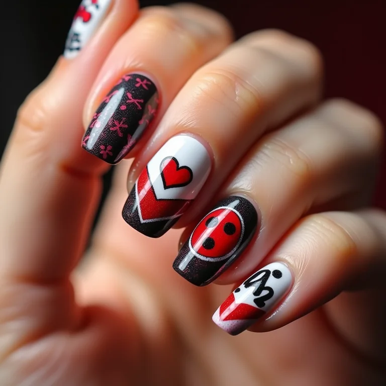 Unhas inspiradas em anime e mangá