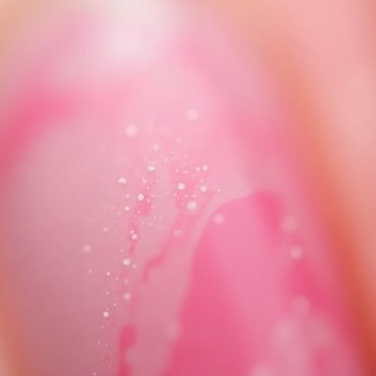 Unhas marmorizadas rosa e branco