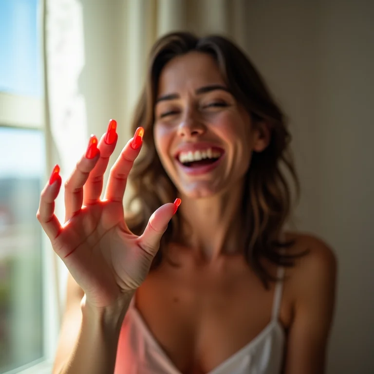 Unhas neon vibrantes e alegres