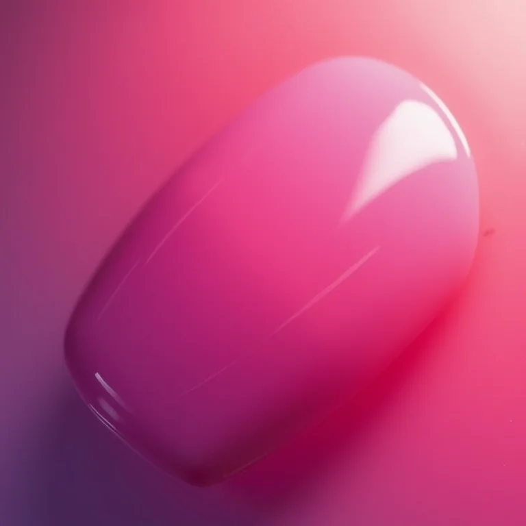 Unhas ombré roxo e rosa