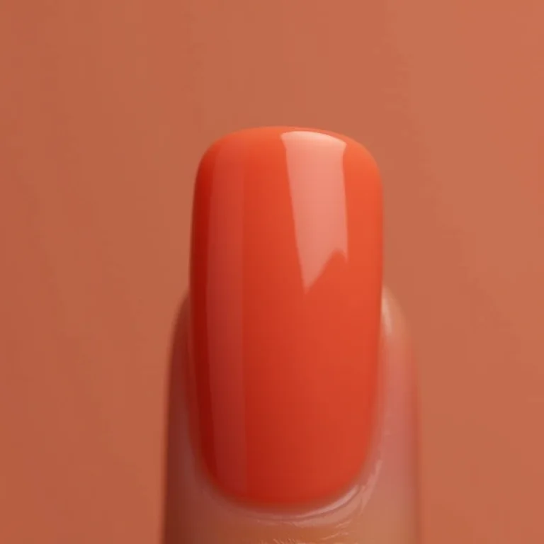 Unhas recém-feitas com acabamento brilhante