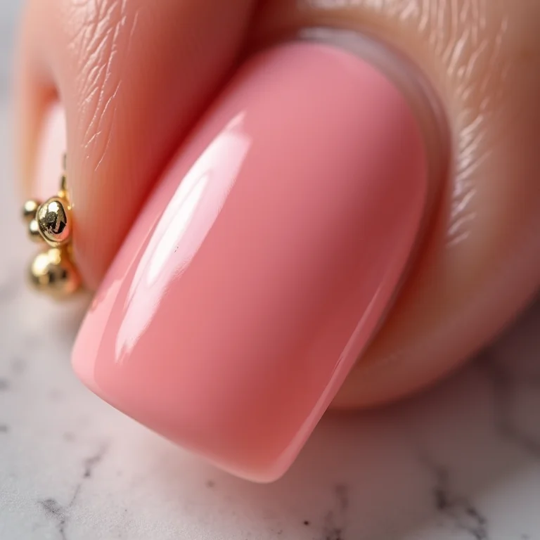 Unhas rosa pink vibrantes e cheias de estilo.