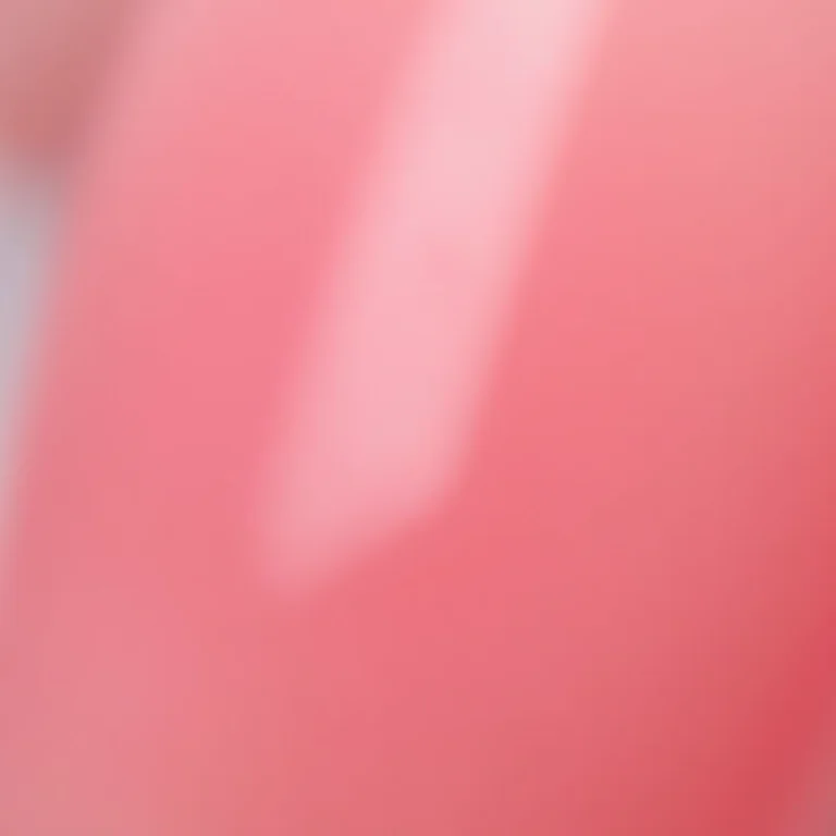 Unhas rosas com efeito marmorizado