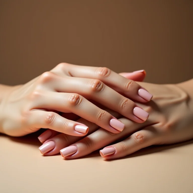 Unhas saudáveis descansando