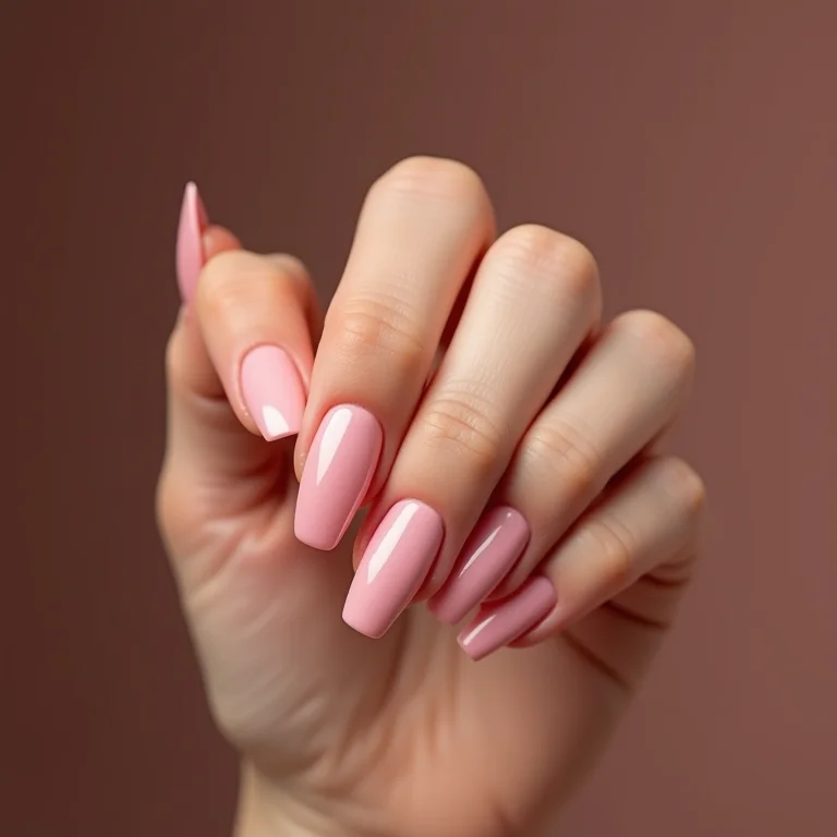 Unhas stiletto curtas