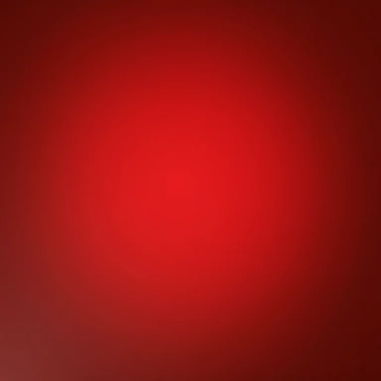 Unhas vermelhas com efeito degradê