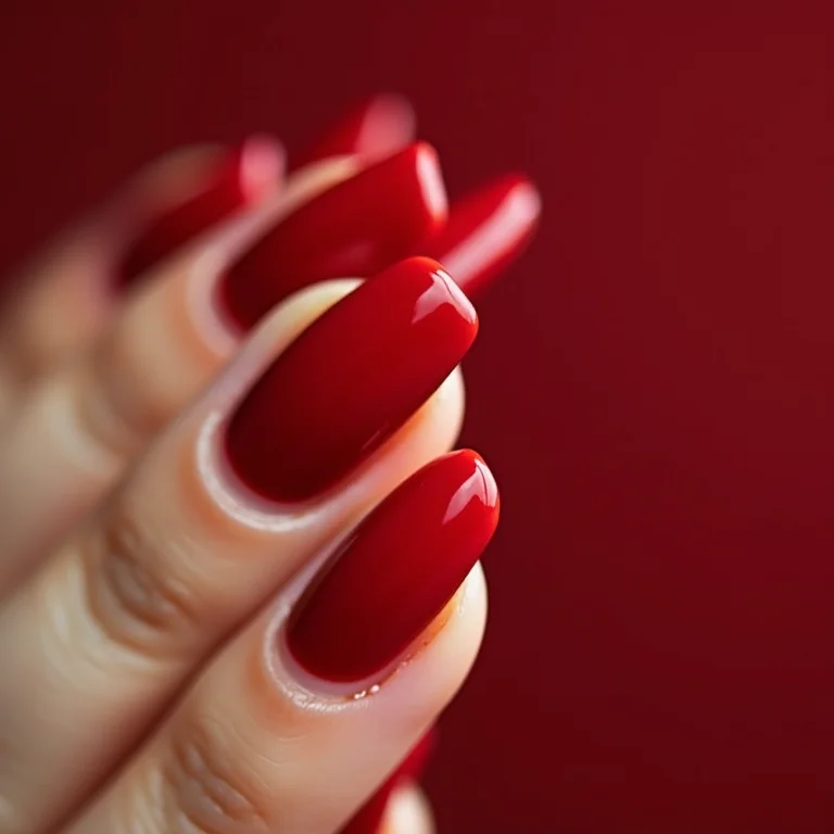 Unhas vermelhas