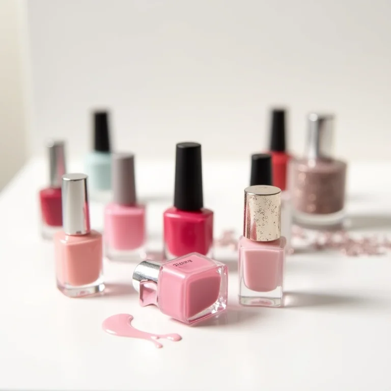 Variedade de cores e acabamentos dos esmaltes Bossa