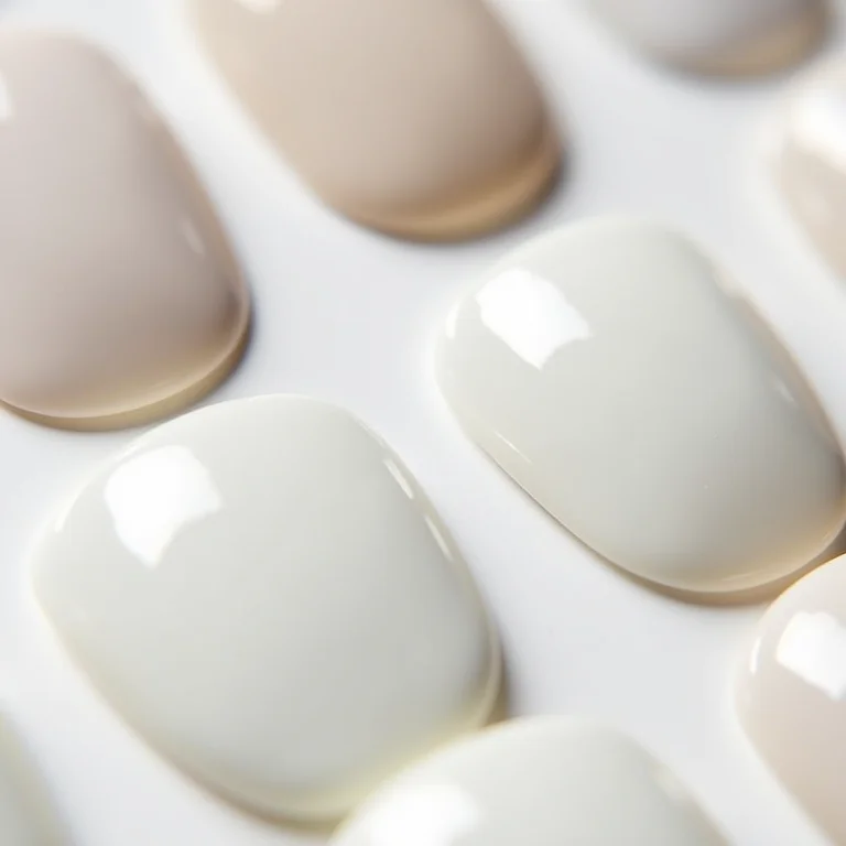 Variedade de esmaltes brancos Impala para francesinha