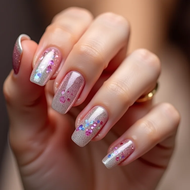 Versatilidade de unhas em gel decoradas