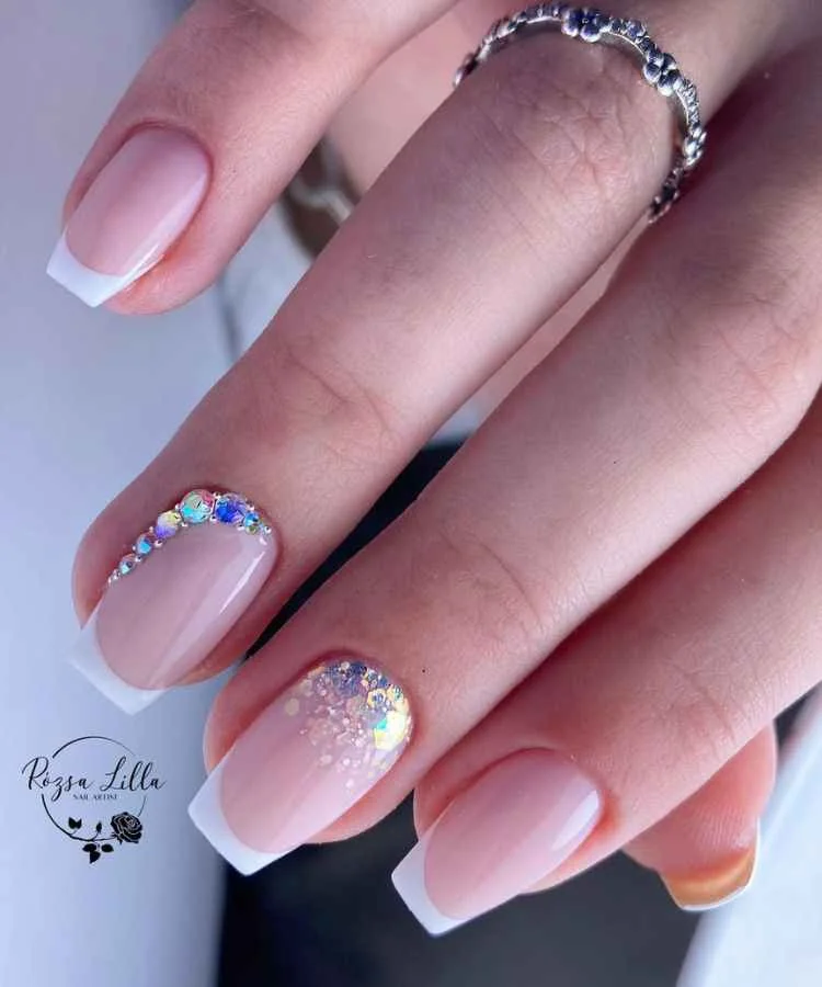 Efeito Glazed Rosé: Sofisticação e Brilho Sutil - detalhe