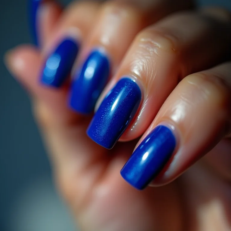 Azul Cobalto Vibrante: Para Morenas Modernas e Ousadas - ideia