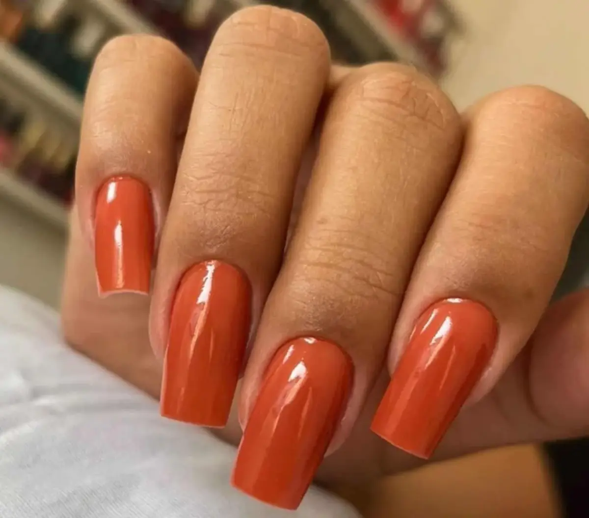 Terracota Matte com Detalhes em Glitter: Uma Mistura Ousada e Cheia de Personalidade - inspiração