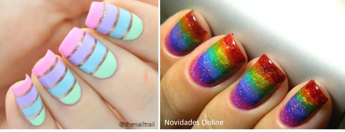 Com Glitter Holográfico: Um Arco-Íris de Encanto - detalhe