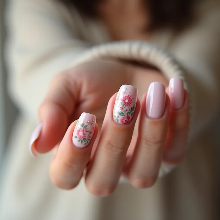 Filha Única Floral: Delicadeza em Miniatura - detalhe