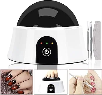 Mini Sauna para Unhas: Vaporização para Facilitar a Remoção - inspiração