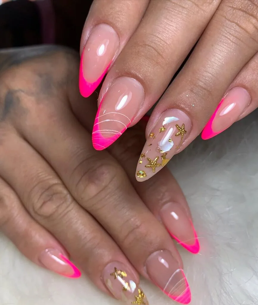 Francesinha Desconstruída com Cores Neon - ideia