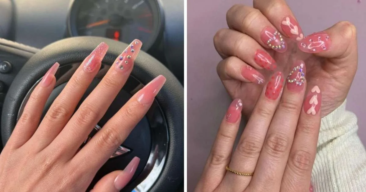 Jelly Nails: A Transparência Divertida que Conquista - inspiração