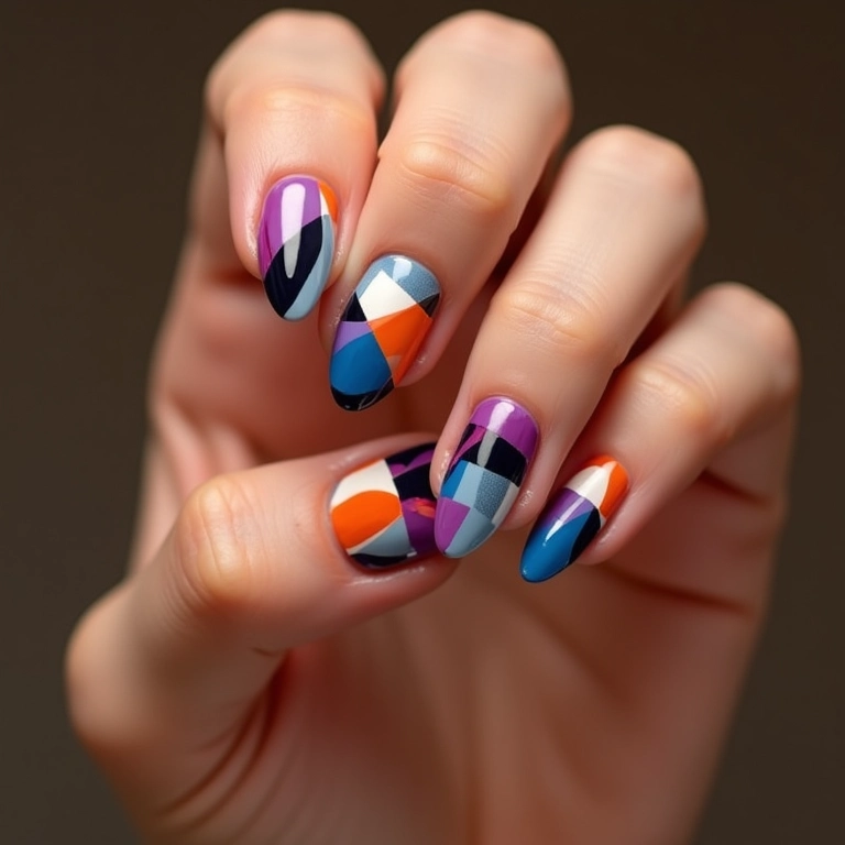 Desenhos Geométricos Minimalistas Amêndoa - detalhe