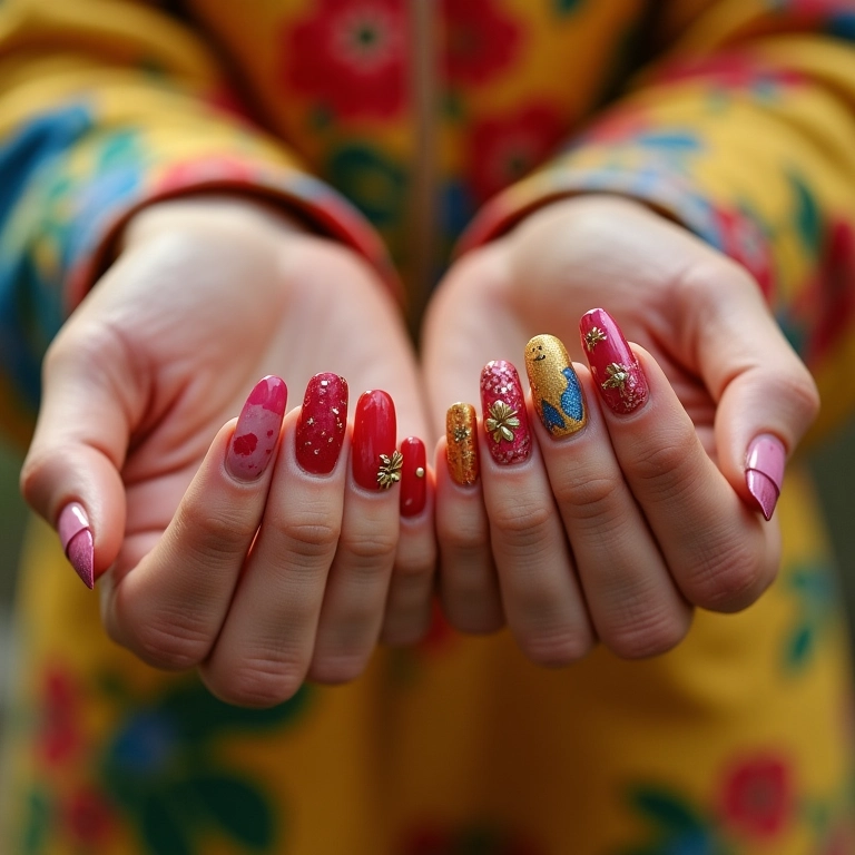 Laços Estilo Pin-Up: Charme Retrô e Cores Vibrantes - ideia