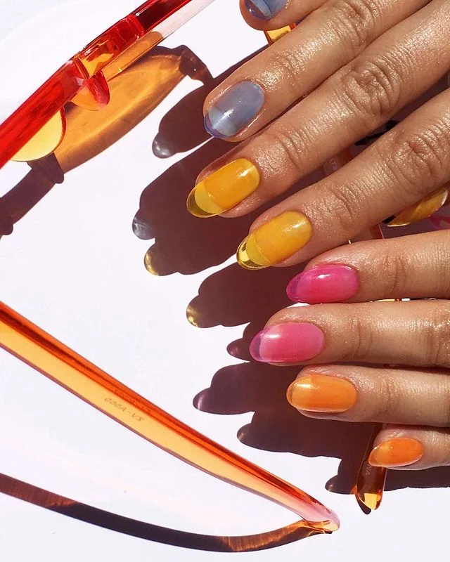 Jelly Nails: A Transparência Divertida que Conquista - ideia