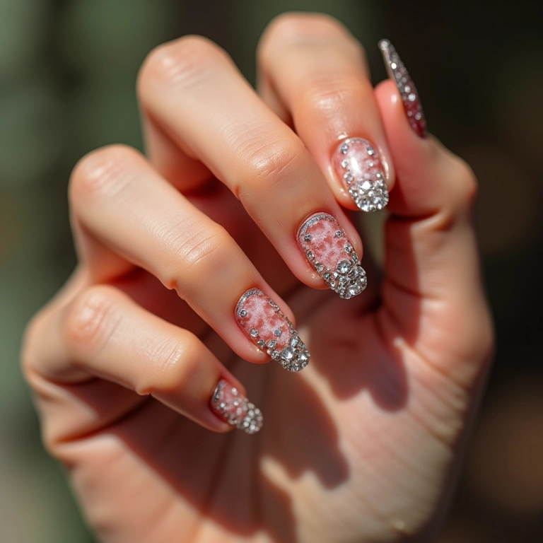 Pedrarias Assimétricas: Uma Explosão de Cores e Texturas - detalhe