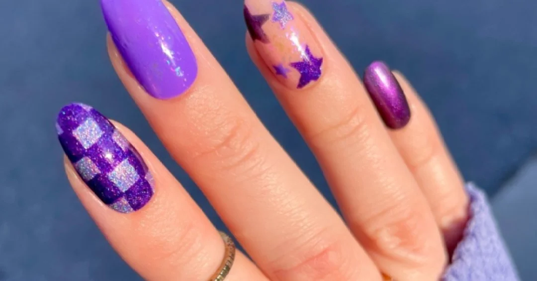 Roxo Tie-Dye Psicodélico: Uma Explosão de Cores - inspiração