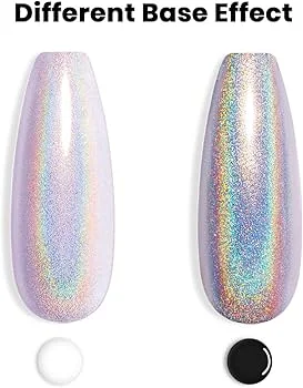 Roxo Claro Holográfico para um Brilho Mágico - detalhe