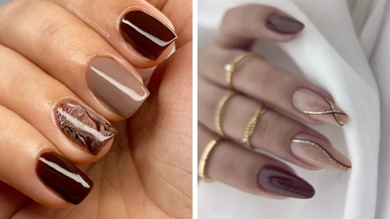 Esmalte Mocha Cremoso: Sofisticação em Tons Terrosos - detalhe