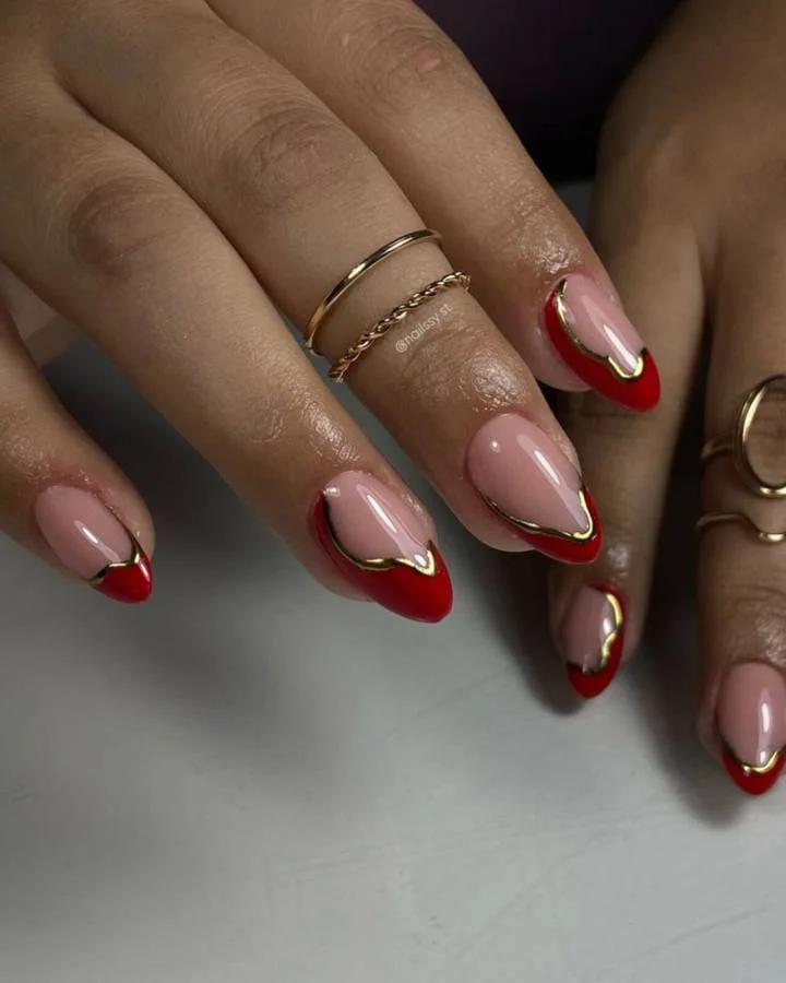 Francesinha Repaginada: Unhas de Gel com a Clássica Francesinha em Versões Inovadoras - ideia