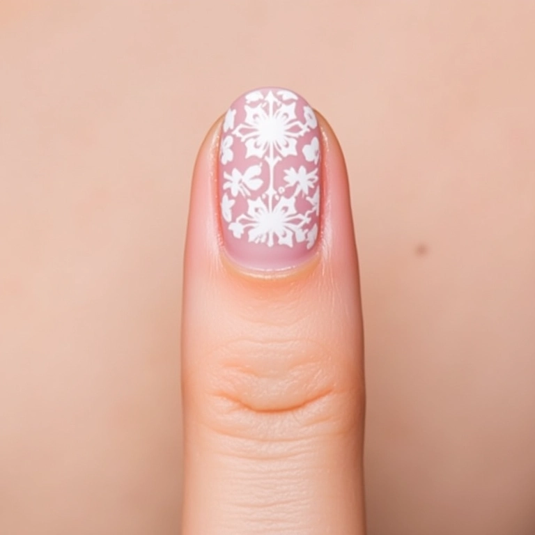 Decoração com adesivos + finalização em gel - ideia