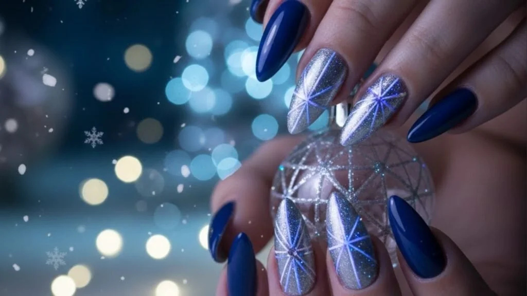Azul Profundo com Cristais Swarovski - inspiração