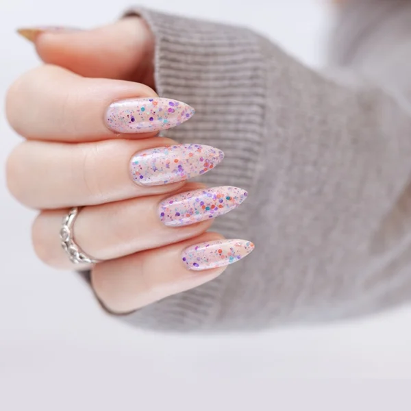 Formatos Inovadores: Amendoadas, Stiletto e Bailarina Celebrando a Diversidade - detalhe