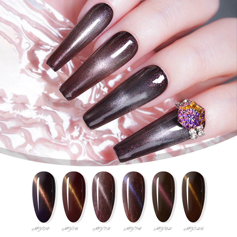 Esmalte Magnético Olho de Gato: Profundidade Hipnotizante - inspiração