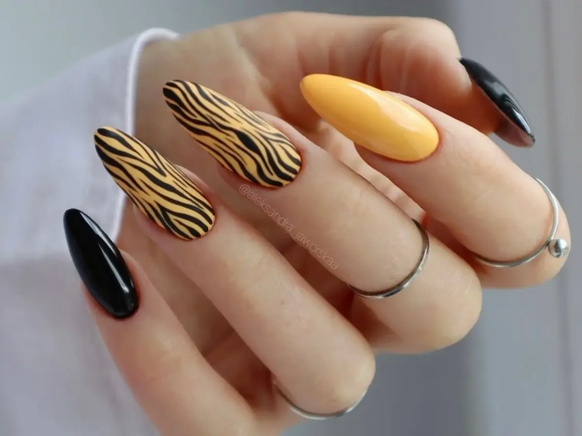 Unha Esculpida Animal: Textura e Sofisticação - inspiração