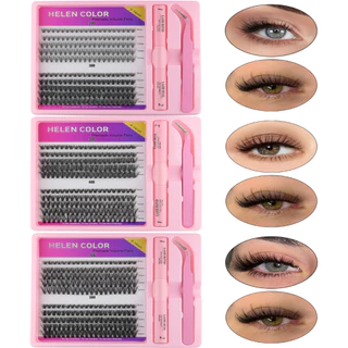 Cílios com Efeito Volume Russo: Um Glamour Incomparável - ideia